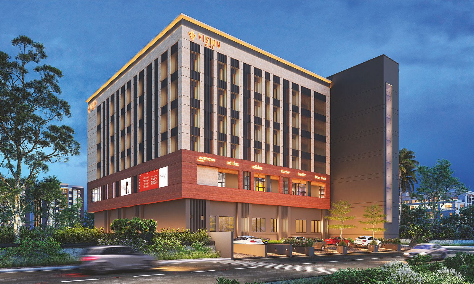 Vision One - Side Elevation